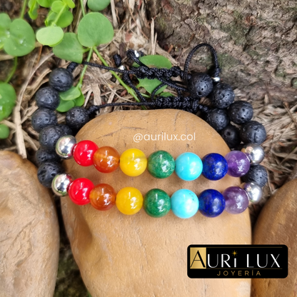 Pulsera 7 Chakras