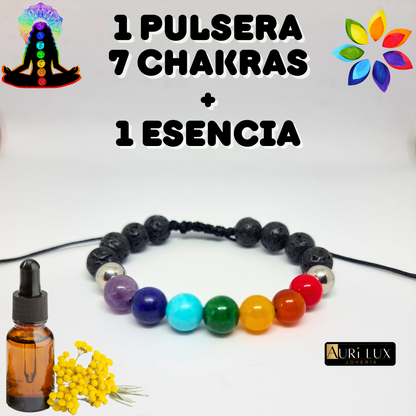 Pulsera 7 Chakras