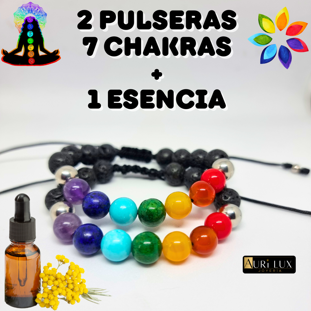 Pulsera 7 Chakras