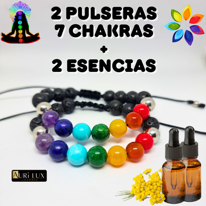 Pulsera 7 Chakras